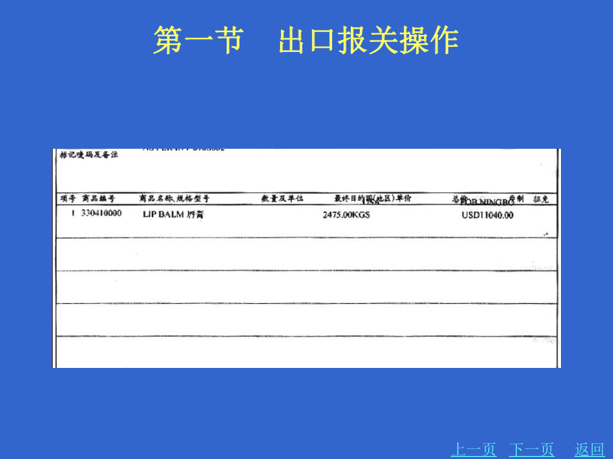 5.1出口报关操作 课件(共32张PPT)-《外贸制单》同步教学（北京理工大学出版社）