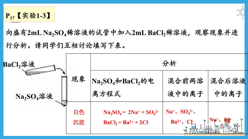 1.2.2 离子反应（课件）(共30张PPT)高一化学（人教版2019必修第一册）