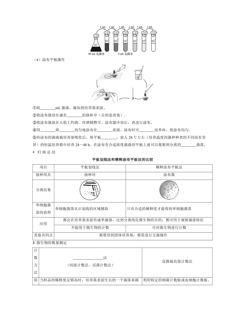新人教生物一轮复习学案：第47讲　微生物的选择培养和计数、发酵工程及其应用（含答案解析）