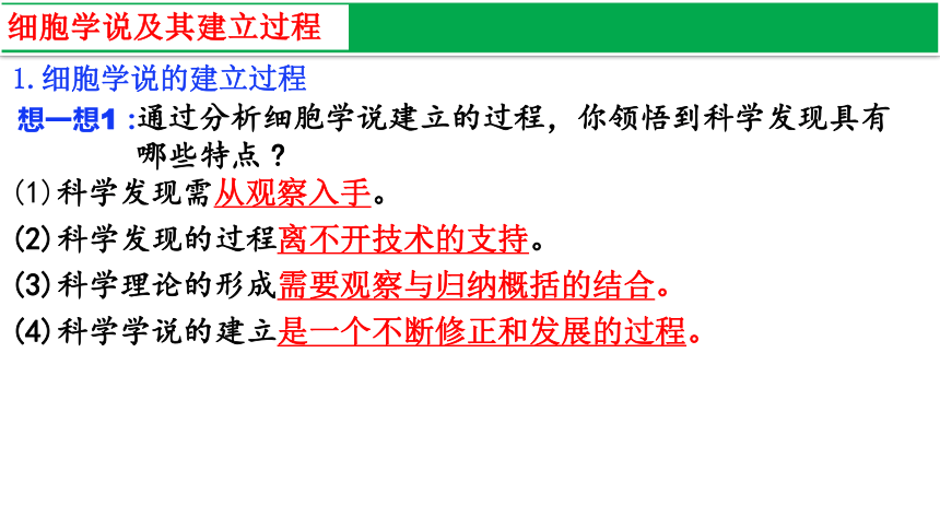 1.1细胞是生命活动的基本单位课件(共23张PPT) 生物人教版必修1