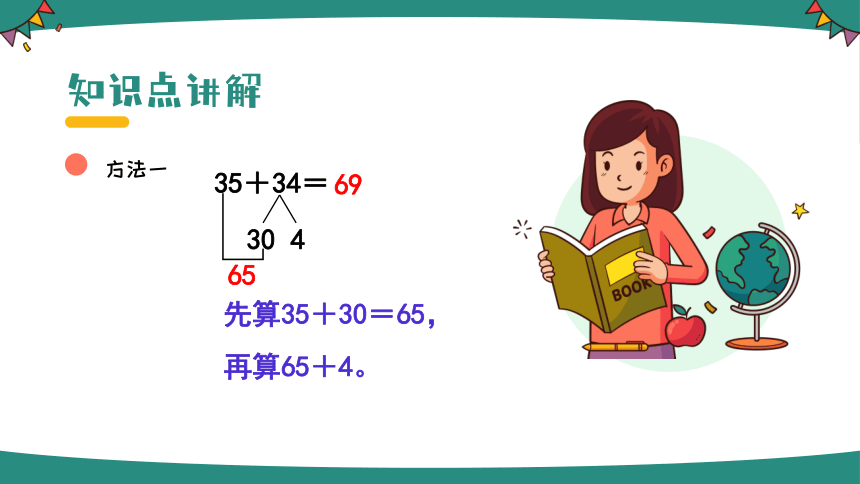 人教版三年级上册2.1口算两位数加两位数课件(共26张PPT)