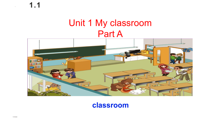 Unit 1 My classroom 课件(共49张PPT)