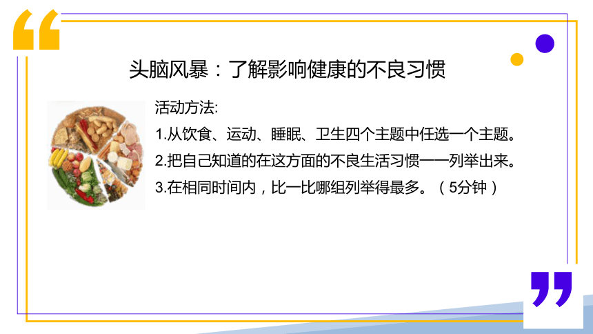 冀人版五年级上册科学7.习惯与健康（课件）(共16张PPT)