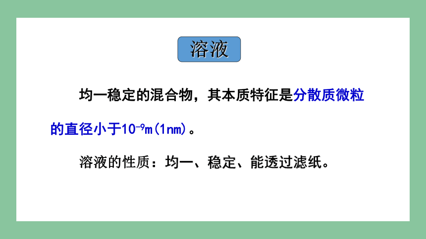 1.3 物质的分散系 课件(共68张PPT) 2023-2024学年高一化学苏教版（2029）必修第一册