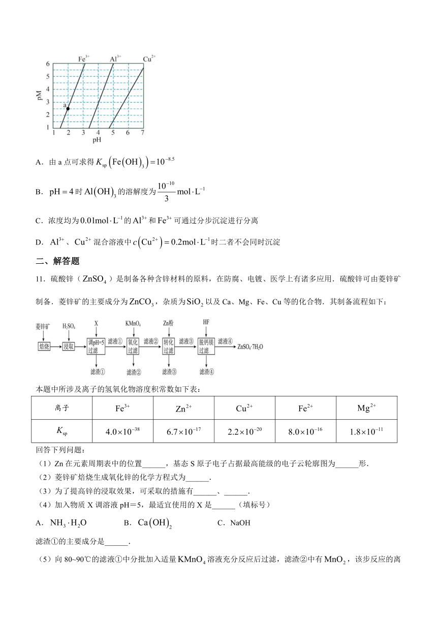 福建省福州第四中学2023-2024学年高三上学期期中考试化学试题（含解析）