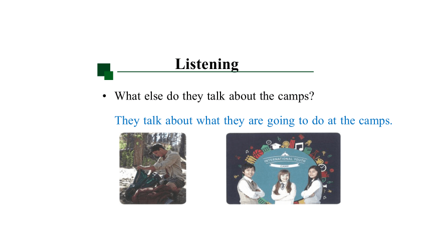 Unit 1 Teenage Life Listening and Talking 课件（共27张PPT）