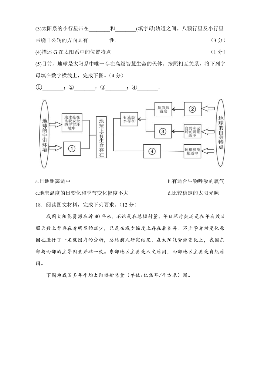 广东省梅州市大埔县虎山高级中学2023-2024学年高一上学期第二次（期中）教学质量检测地理试题（含解析）