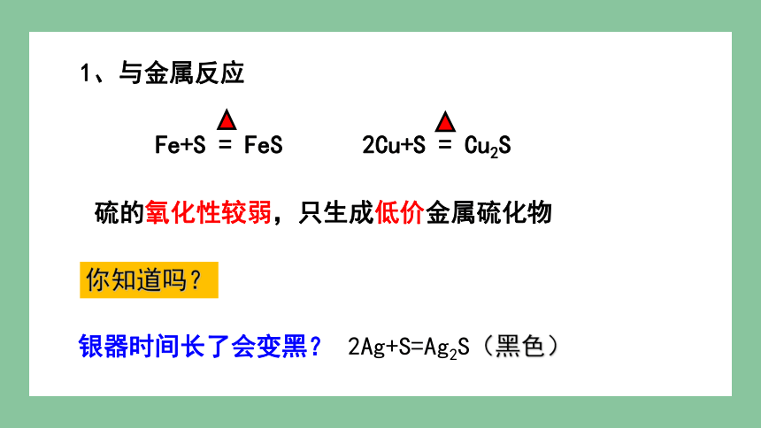 4.2.1  含硫物质之间的转化 课件(共27张PPT) 2023-2024学年高一化学苏教版（2029）必修第一册