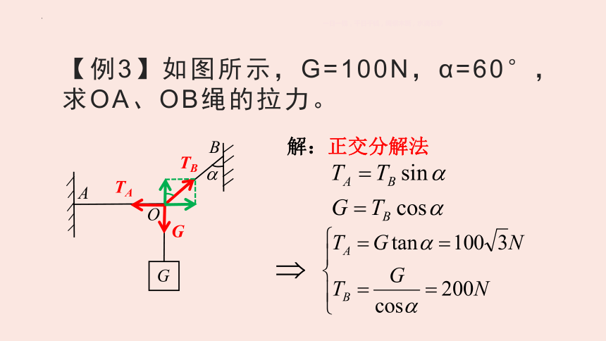 3.5共点力的平衡（共22张ppt）物理人教版（2019）必修第一册