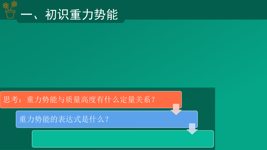 8.2 重力势能课件（共25张PPT）物理高一必修2人教版