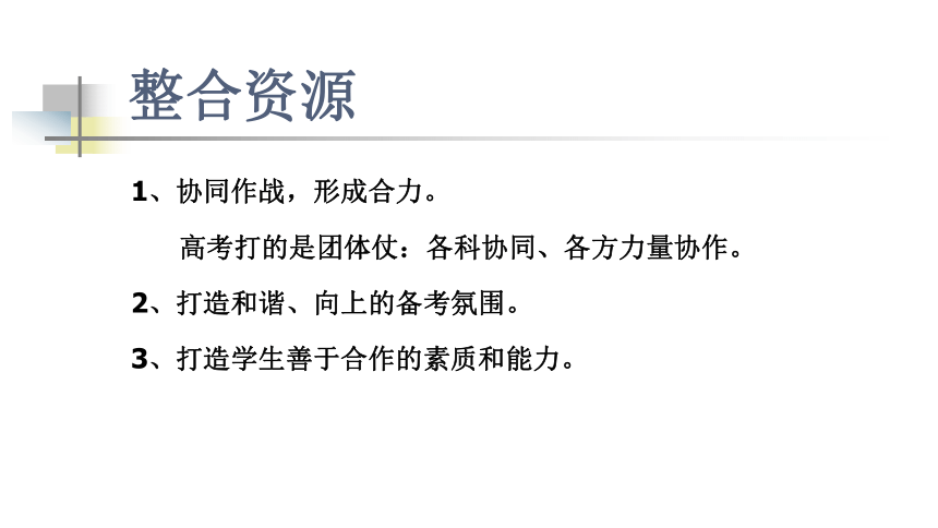 【备战高考】高三教师培优及“科学应考·习惯增分”操作（高三教师——执行教练，座谈会课件，共57张PPT）