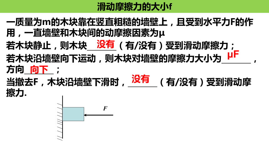 3.2摩擦力（共21张ppt）物理人教版（2019）必修第一册