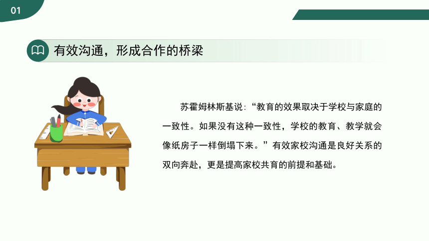 班主任研修：家校共育——从独角戏走向共舞 课件(共23张PPT)