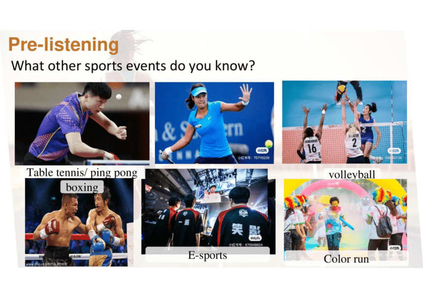 人教版（2019）必修 第一册Unit 3 Sports and fitness Listening and speaking课件(共14张PPT)