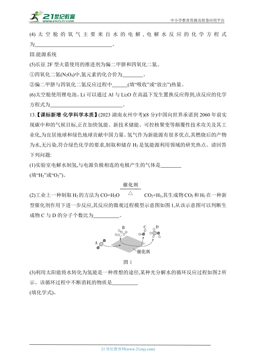 2024沪教版化学九年级下学期课时练--第9章 素养综合检测