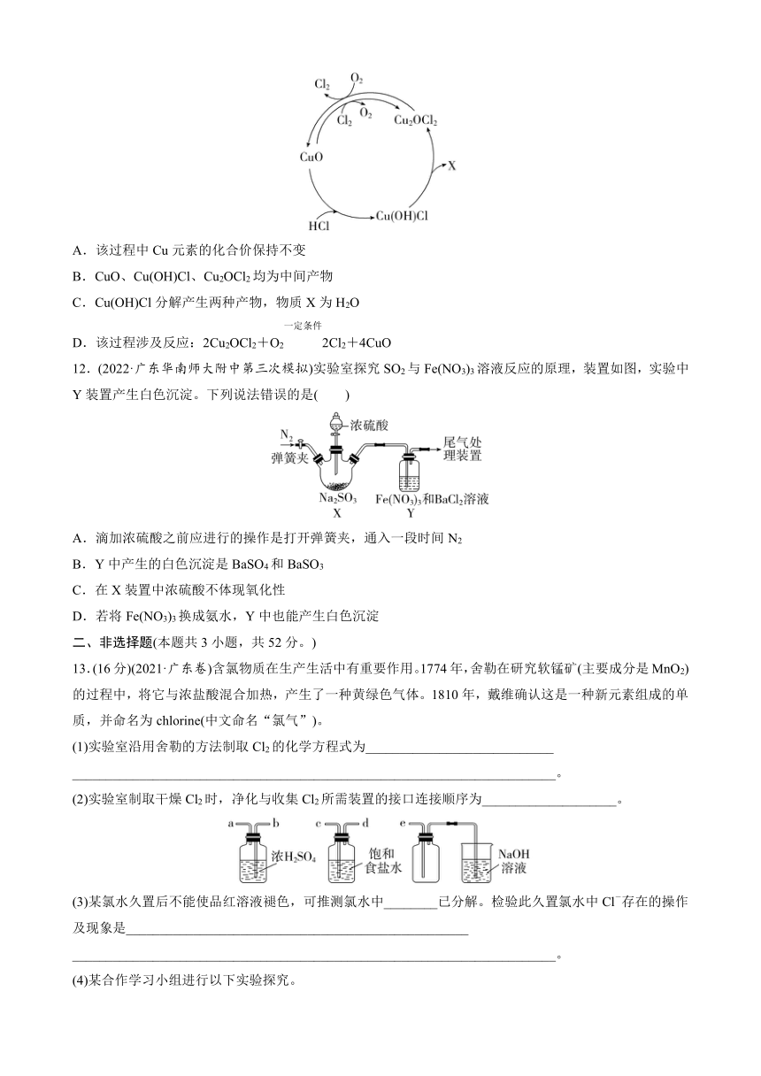 第一单元　化学物质及其变化 单元质检卷1（含解析）-2024届高考化学一轮复习