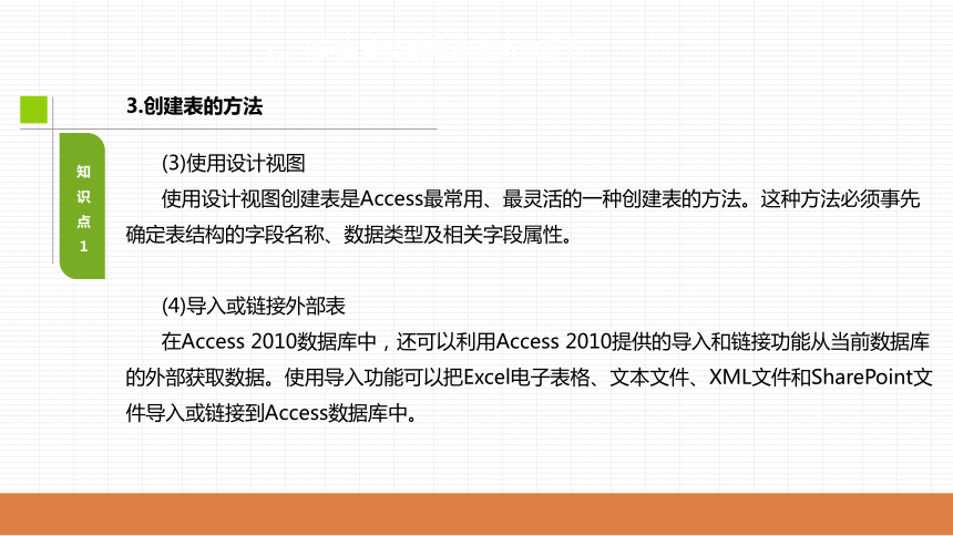 任务3 学生管理系统数据表的操作 课件(共159张PPT)- 《Access数据库技术与应用（项目化教程）》同步教学（大连理工·2018）