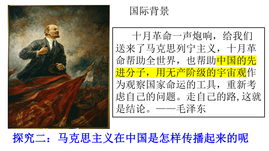 八上历史第14课 中国共产党的诞生 课件（32张PPT）