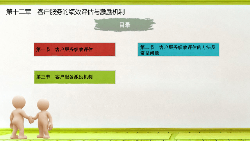 第12章客户服务的绩效评估与激励机制 课件(共19张PPT)- 《客户服务实务》同步教学（大连理工·2015）