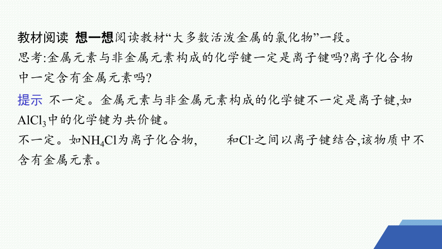 3.2　离子键　离子晶体 课件 (共42张PPT)2023-2024学年高二化学苏教版选择性必修2