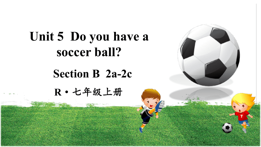 Unit 5 Do You Have A Soccer Ball? Section B (2a-2c)课件(共23张PPT)+教学设计+说课稿 ...