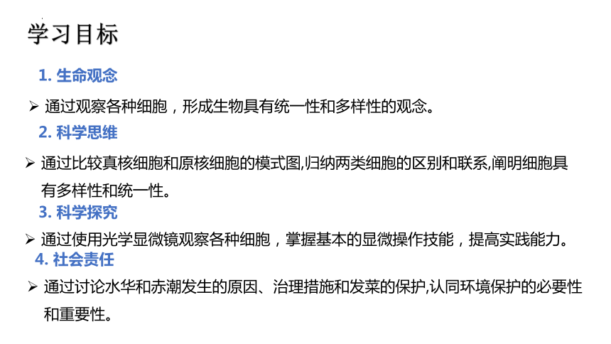 1.2 细胞的多样性和统一性-课件(共29张PPT2份视频)高一生物（人教版2019必修1）