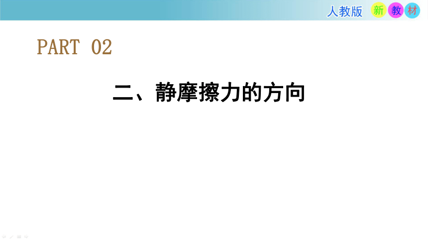 3.2-2摩擦力（第2课时） 课件 (共24张PPT) -2023-2024学年高一上学期物理人教版（2019）必修第一册