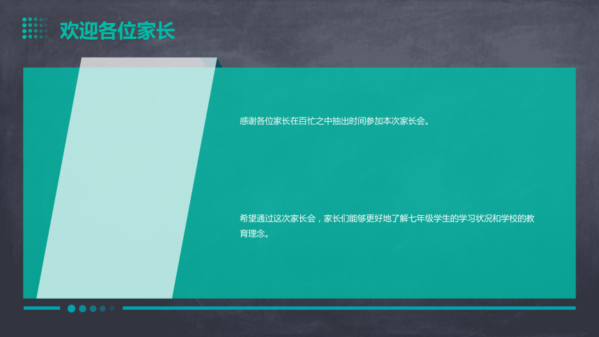 七年级期中家长会课件(共18张PPT)