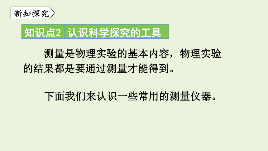 教科版八年级物理上册课件 1.1 走进实验室：学习科学探究 (共27张PPT)