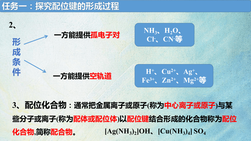 3.4配合物与超分子《探究配合物在水溶液中行为》课件(共15张PPT) 人教版（2019）选择性必修2