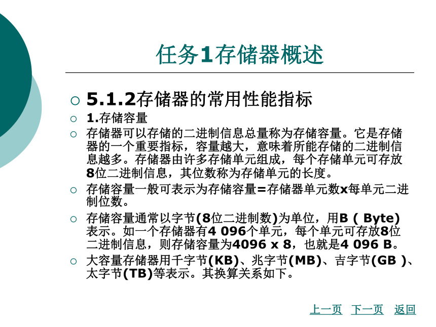 中职《计算机原理》（大连理工·2010） 模块5 存储器系统 同步课件(共55张PPT)