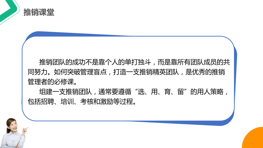 2.3组建推销团队 课件(共39张PPT)-《推销实务》同步教学（上海交通大学出版社）