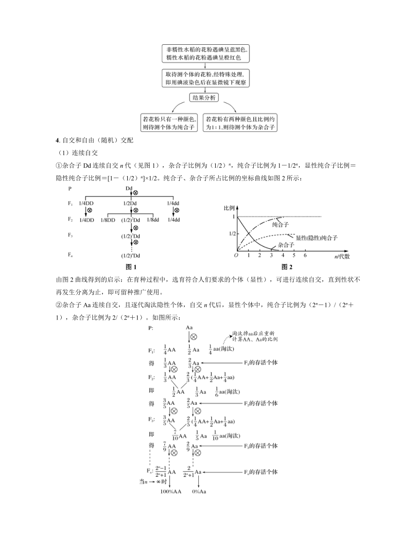 新人教生物一轮复习高频考点解析训练：3  分离定律的相关规律、重点题型（含解析）