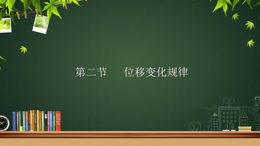 2.2 位移变化规律-高一物理（鲁科版2019必修第一册）(共18张PPT)