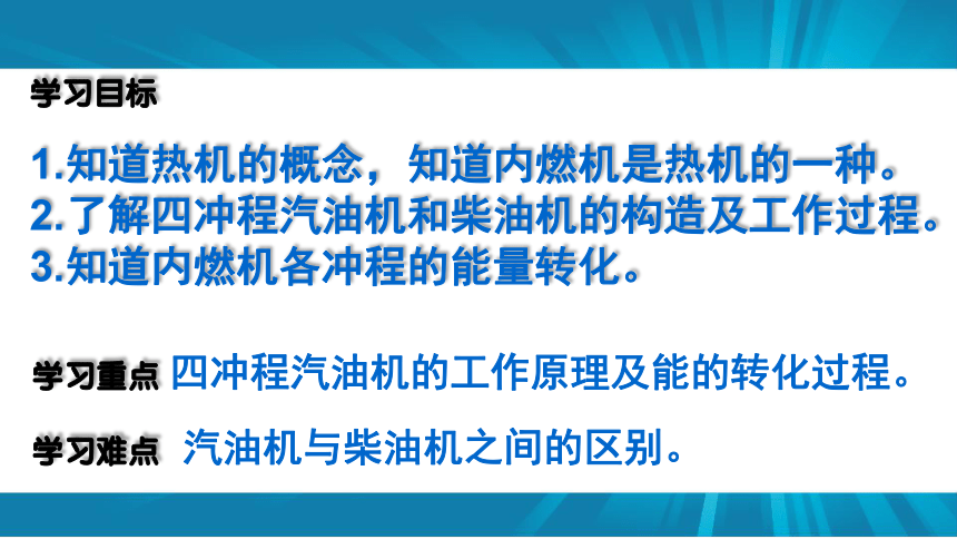 14.1《热机》PPT课件(共39张PPT)九年级物理全一册【人教版】