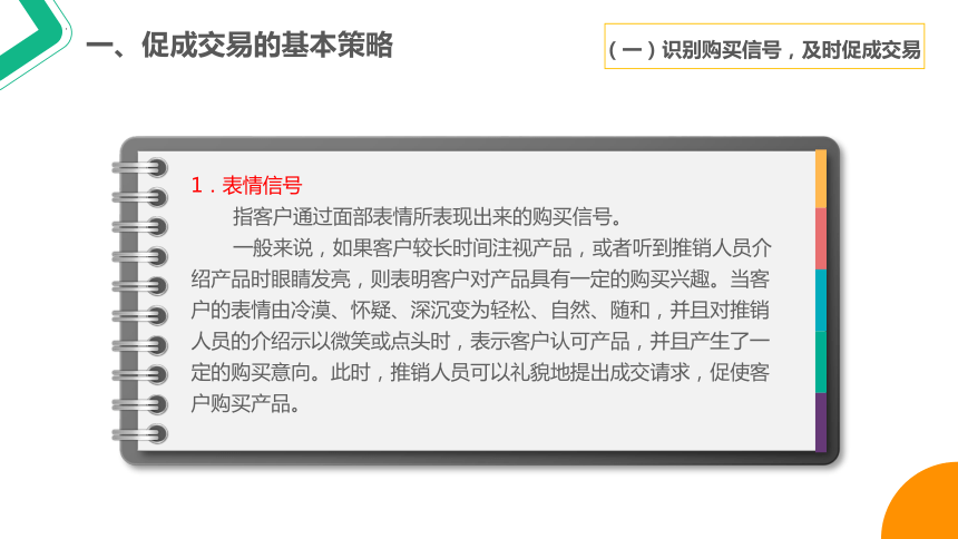 7.1促成交易 课件(共30张PPT)-《推销实务》同步教学（上海交通大学出版社）