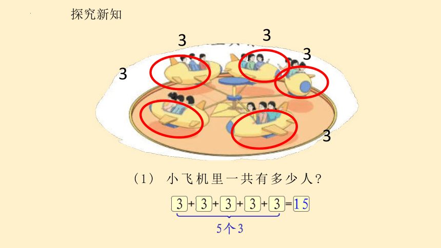 人教版二年级上册数学4.1乘法的初步认识课件(共22张PPT)