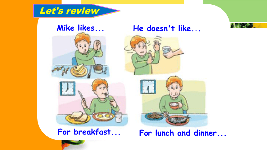 Unit 3 A healthy diets Cartoon time 课件（共22张PPT）