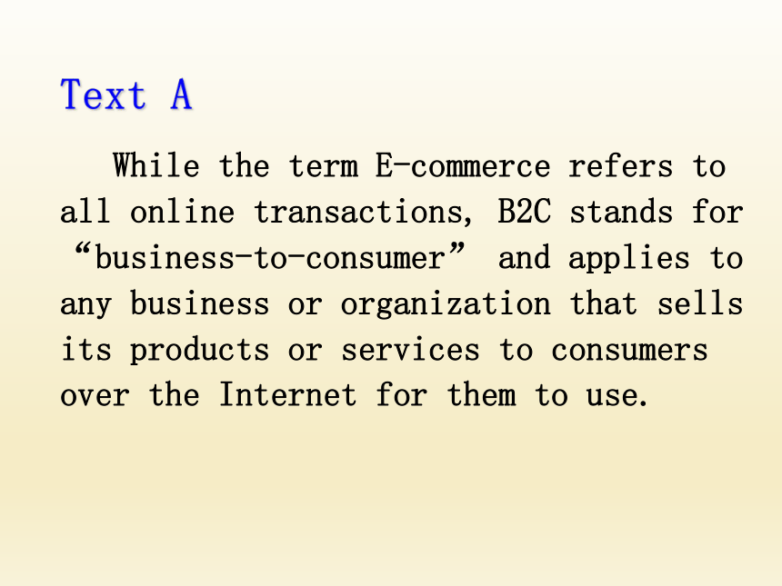 跨境电子商务英语  人民邮电版  Unit 2 Main Cross-Border E-Commerce Platforms课件（64张PPT）