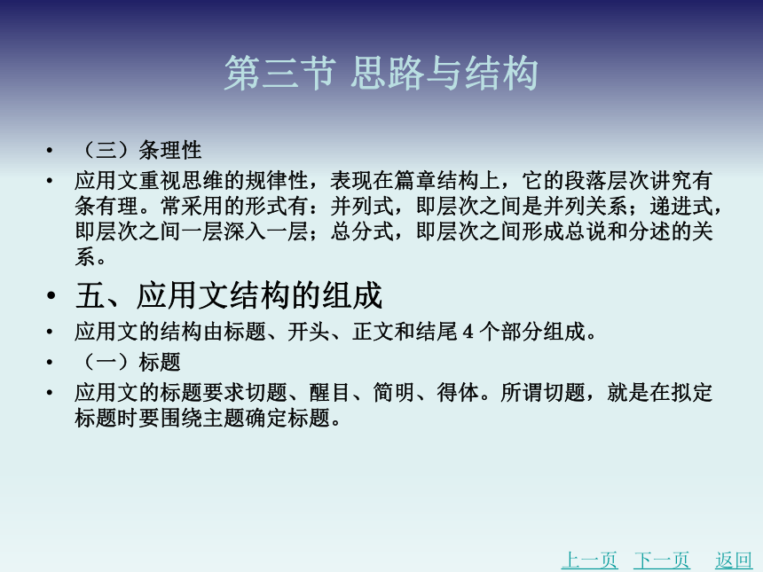 1.3思路与结构 课件(共12张PPT)-《应用文写作基础》同步教学（北京理工大学出版社）