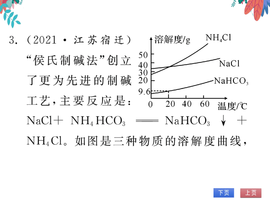 【同步精讲-习题课件】第九单元《溶液》专题二 溶解度曲线的理解和应用-人教版化学九下