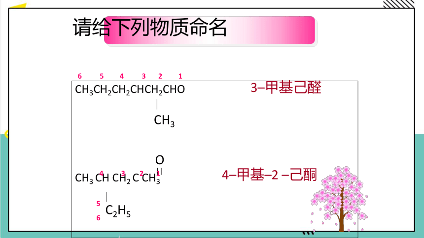 人教版 高中化学 选择必修三 3.3 醛和酮课件(共27张PPT)