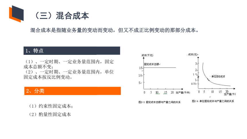 第二章成本性态与变动成本法 课件(共24张PPT)《管理会计（第五版）》（高教版）