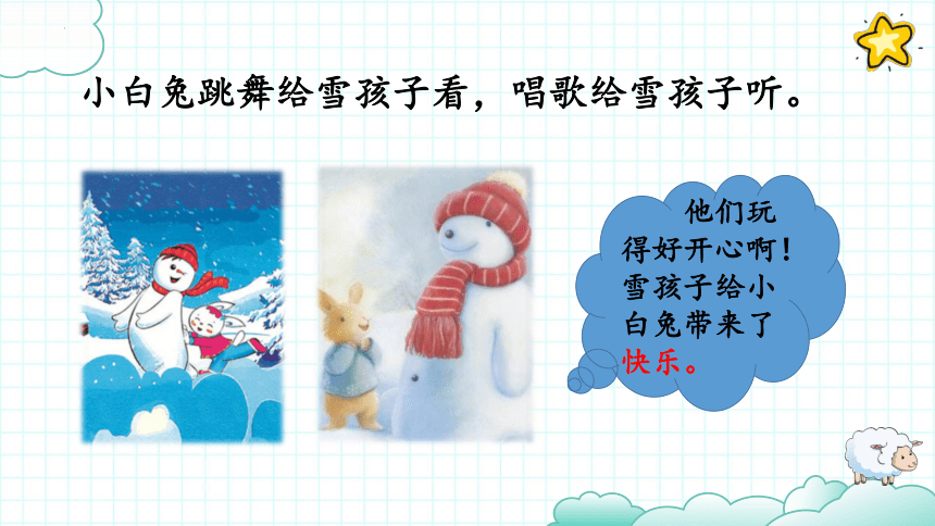 21、雪孩子（第二课时）课件