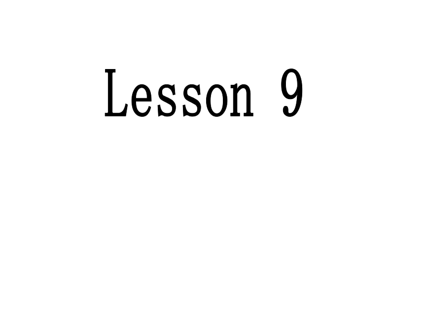 Unit 2 Can I help you? Lesson 9 课件（27张PPT）