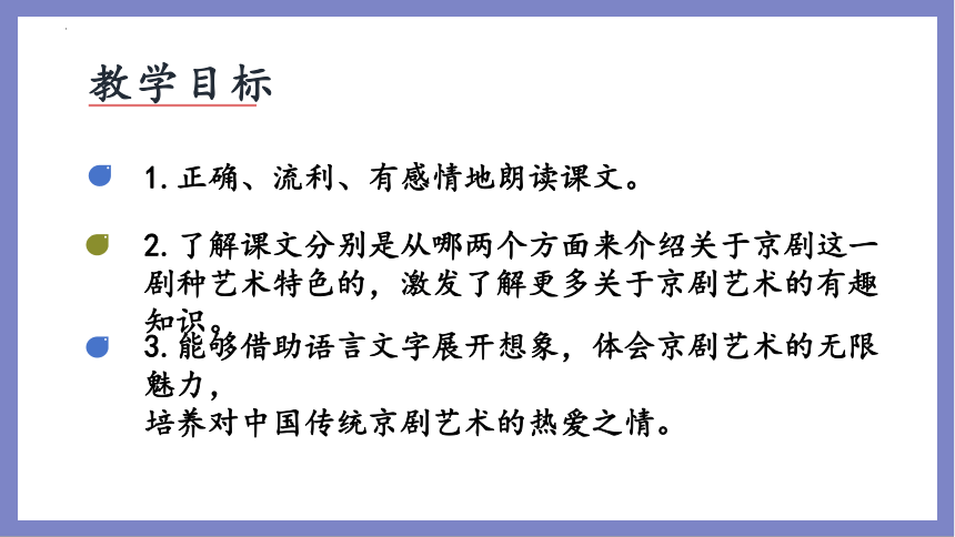 24 京剧趣谈课件(共27张PPT)