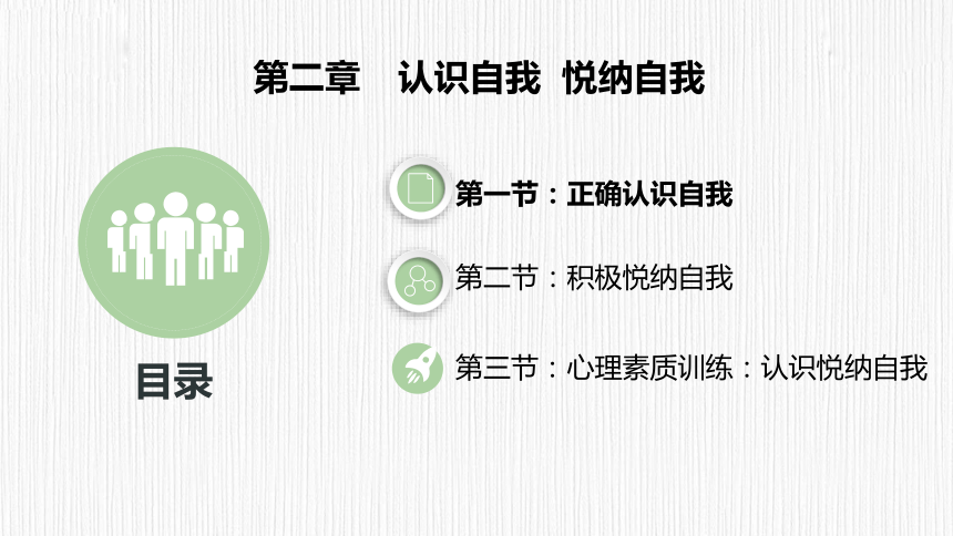 第二章　认识自我 悦纳自我 课件(共31张PPT) 《大学生心理健康教育（第二版）》（高教版）