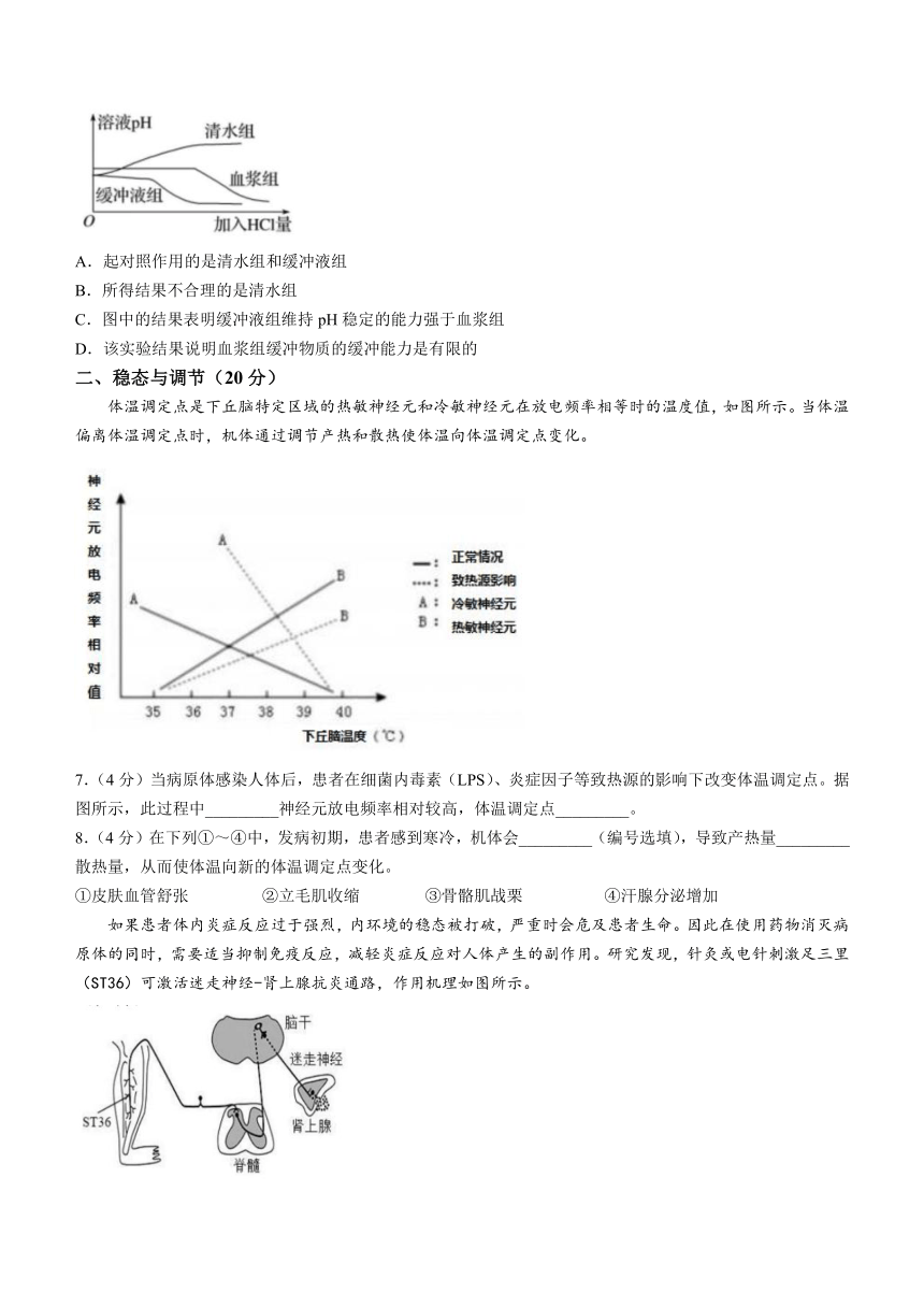 上海市东华致远2023-2024学年高二上学期期中教学评估生物学等级试题（含答案）