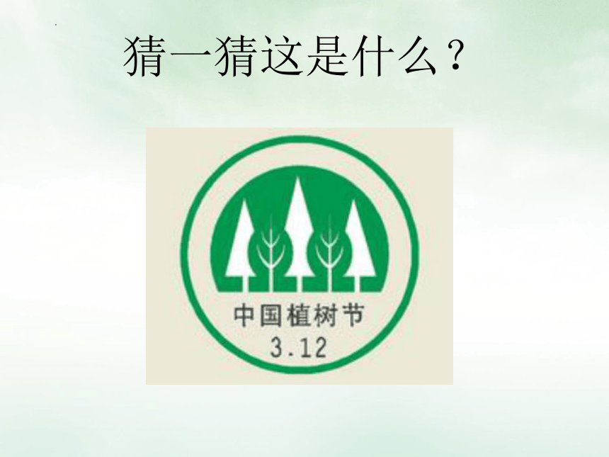 植树节主题班会 课件(共20张PPT)