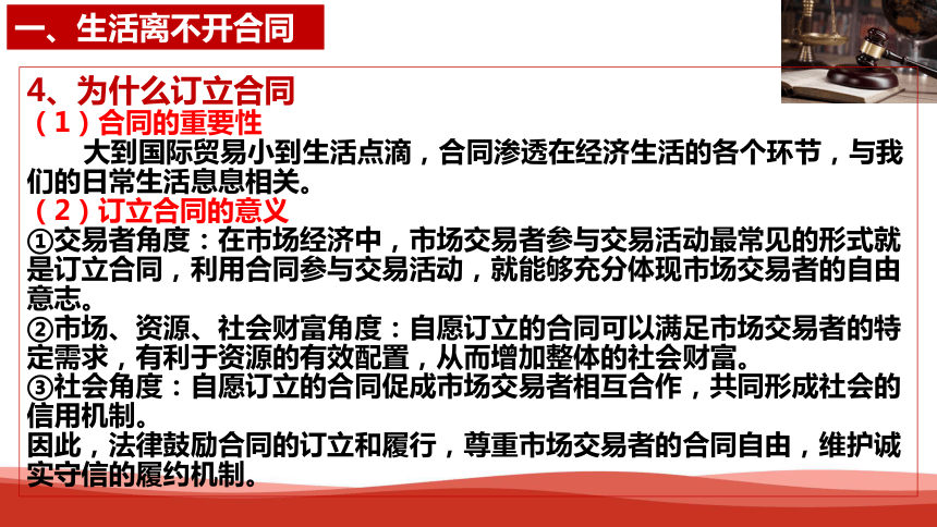 【核心素养目标】3.1订立合同学问大 课件(共36张PPT+1个内嵌视频)-2023-2024学年高二政治统编版选择性必修二